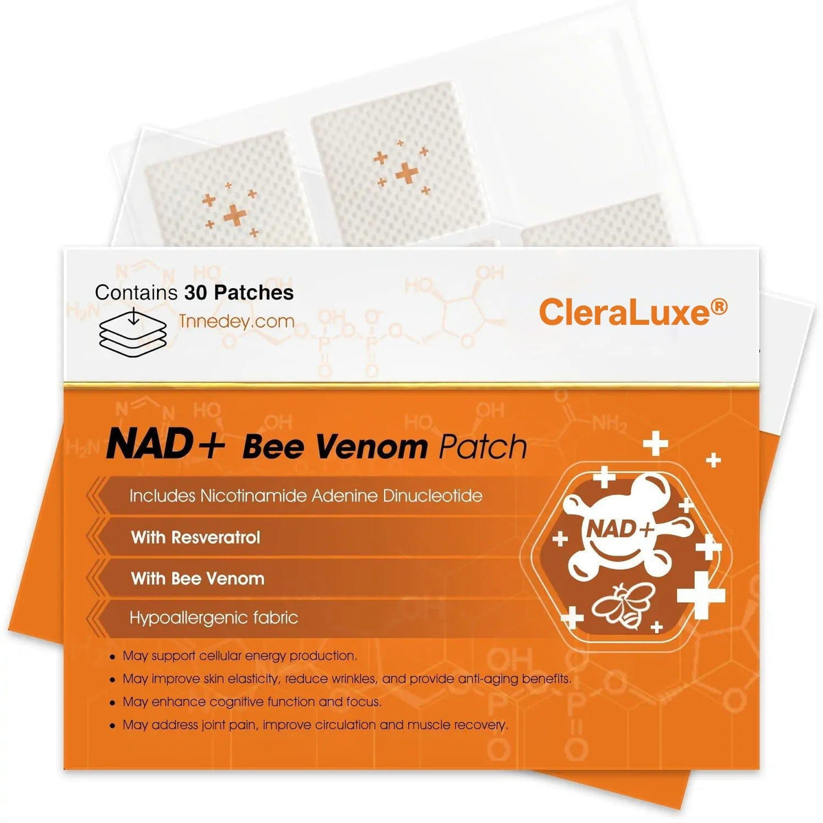 【Official Authorized Store】𝐒𝐨𝐥𝐯𝐢𝐫𝐨𝐧®💎NAD+ Bee Venom Patch – Ultimate Skin Rejuvenation & Energy Boost(Last Day Discount:75%)
