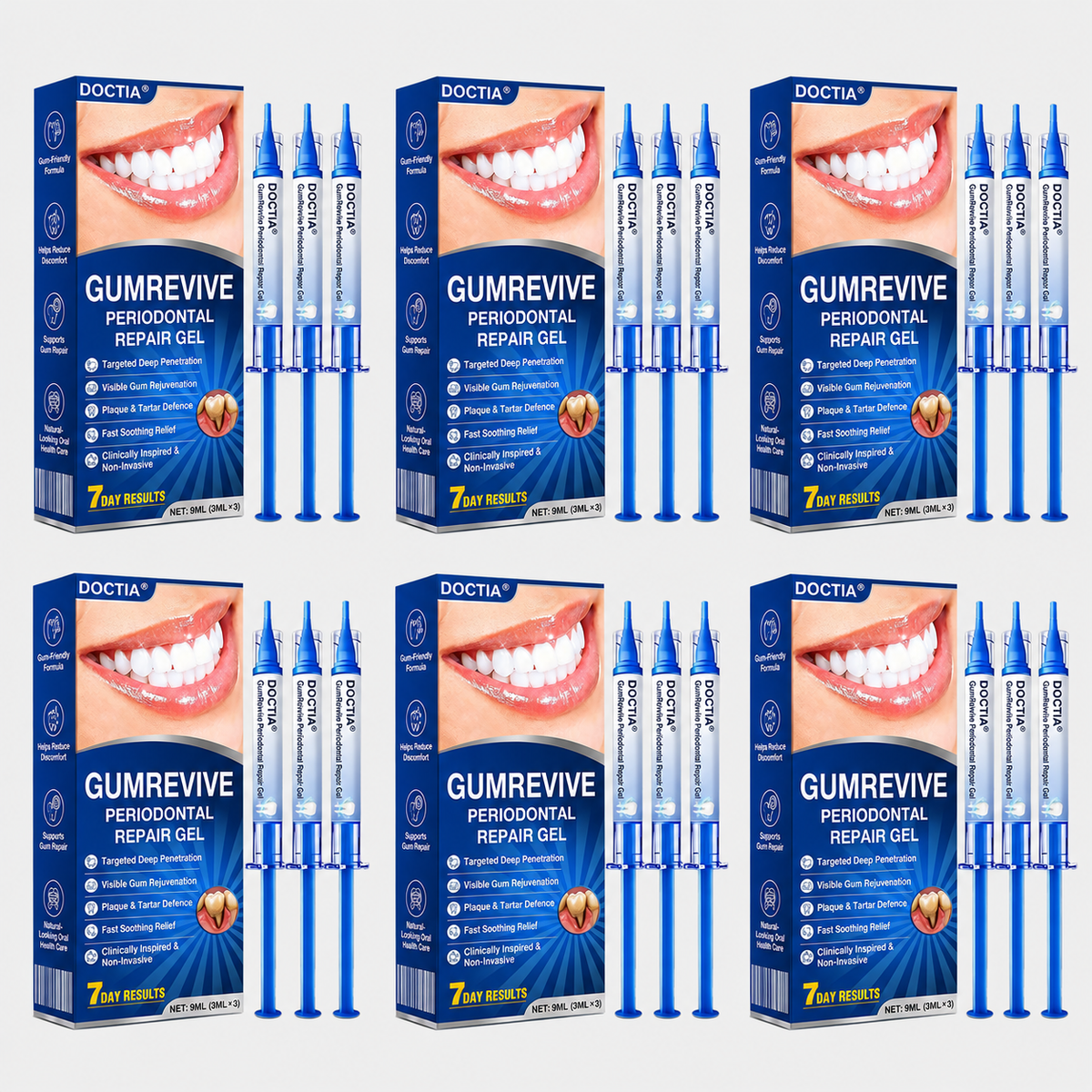 🏅🦷🛡️ DOCTIA® GumRevive Advanced Periodontal Care Gel | Daily Gum & Oral Care🍃🍃