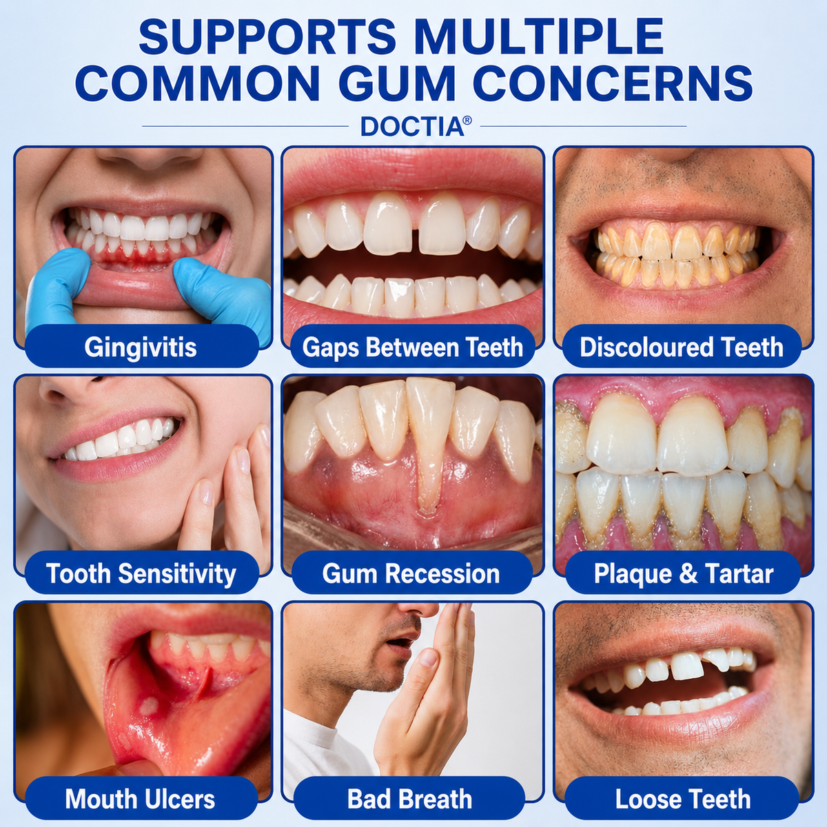 🏅🦷🛡️ DOCTIA® GumRevive Advanced Periodontal Care Gel | Daily Gum & Oral Care🌞01