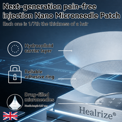 FDA Registered & GMP Certified  | 🧑‍⚕️🩺 𝐇𝐞𝐚𝐥𝐫𝐢𝐳𝐞® Moringa & Berberine 10-IN-1 Advanced NanoMicroneedle Patch |  Backed by Scientific Evidence |10-in-1 Formula | Results in 5 Days🌞