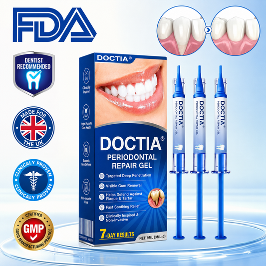 🏅🦷🛡️ DOCTIA® GumRevive Advanced Periodontal Care Gel | Daily Gum & Oral Care🌞