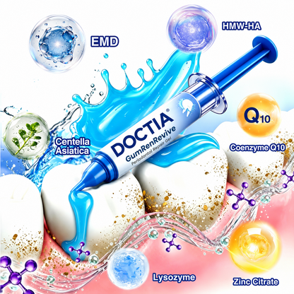 🏅🦷🛡️ DOCTIA® GumRevive Advanced Periodontal Care Gel | Daily Gum & Oral Care🍃🍃