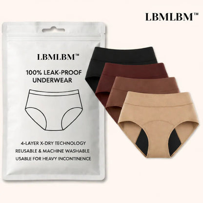 Last Day 50% OFF|LBMLBM™ 100% Leak-Proof Underwear 4-pack🔴