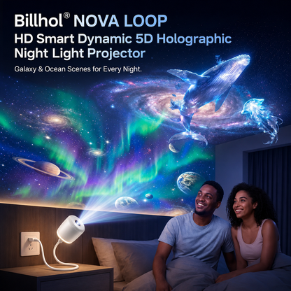 Billhol® Night Light Projector – Smart Holographic Star Projector🐦‍🔥